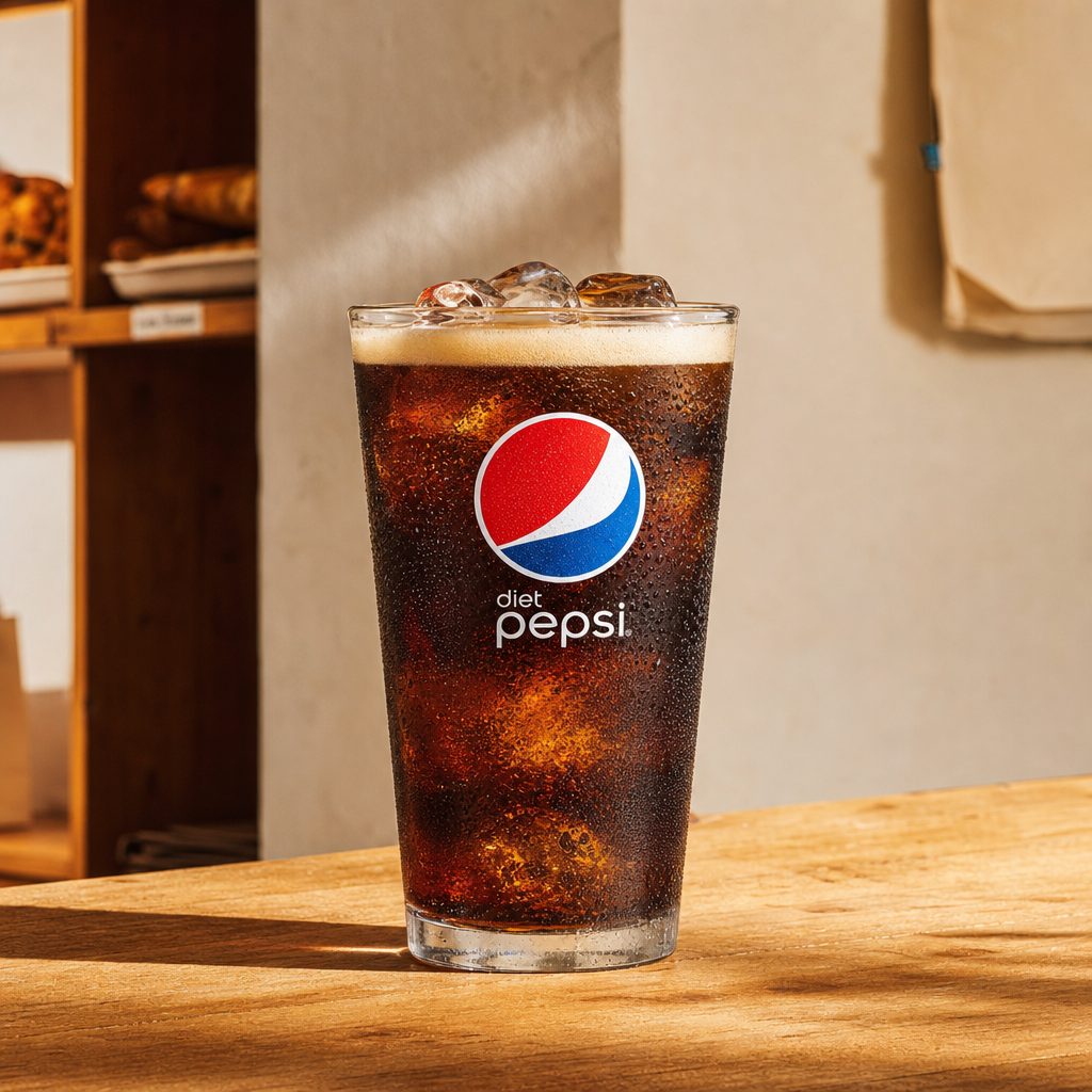 Diet Pepsi.