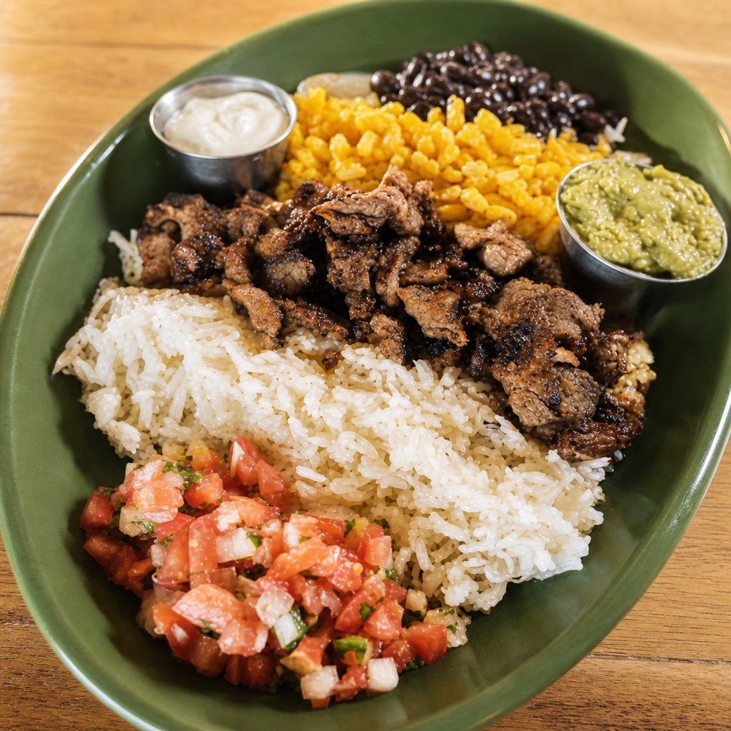Burrito bowl.