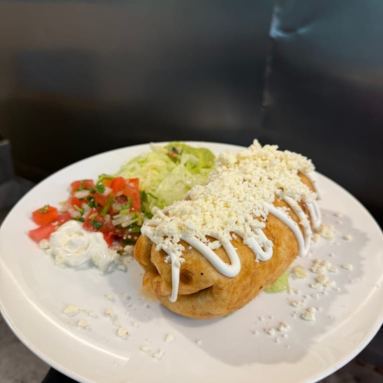 Indulge in Our Chimichanga